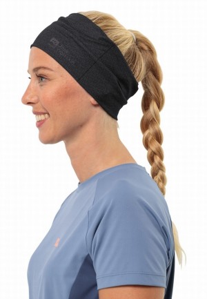 Bandeau Jack Wolfskin Breez Femme Noir | 59130437