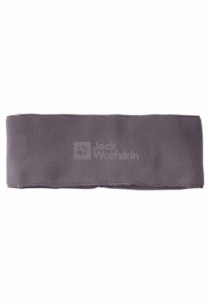 Bandeau Jack Wolfskin Real Stuff Femme Grise | 11364557