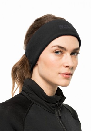 Bandeau Jack Wolfskin Real Stuff Homme Noir | 46696254