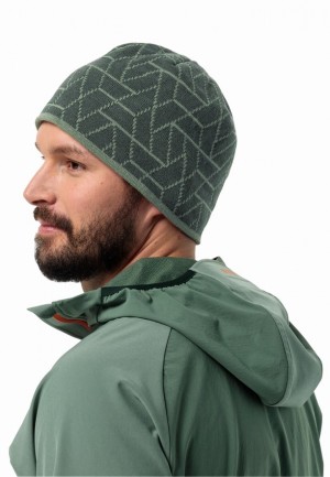 Bonnet Jack Wolfskin Alpspitze Homme Vert | 89525453
