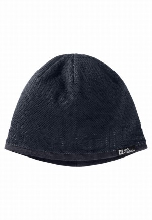 Bonnet Jack Wolfskin Brand Femme Bleu Marine | 43829902