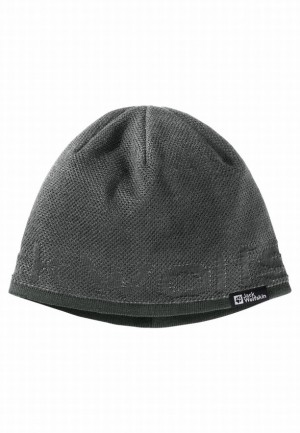 Bonnet Jack Wolfskin Brand Femme Grise | 94224176