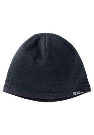 Bonnet Jack Wolfskin Brand Homme Bleu Marine | 87442226
