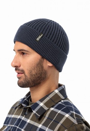 Bonnet Jack Wolfskin Cosy Homme Bleu Marine | 16138092