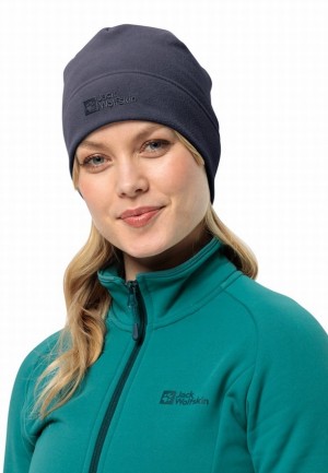 Bonnet Jack Wolfskin Real Stuff Femme Grise | 47287264