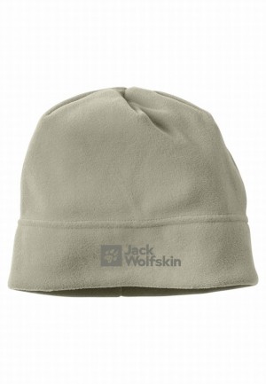 Bonnet Jack Wolfskin Real Stuff Femme Grise | 82635390