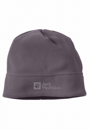Bonnet Jack Wolfskin Real Stuff Femme Grise | 47086090