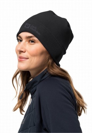 Bonnet Jack Wolfskin Real Stuff Femme Noir | 24226540