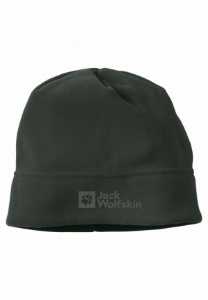 Bonnet Jack Wolfskin Real Stuff Femme Vert | 86995572