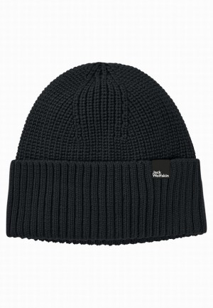 Bonnet Jack Wolfskin Schwansee Femme Noir | 76489463