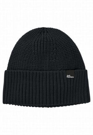 Bonnet Jack Wolfskin Schwansee Homme Bleu Marine | 59553952