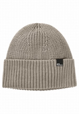 Bonnet Jack Wolfskin Schwansee Homme Grise | 54333422