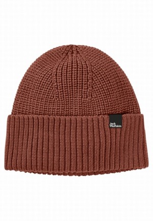 Bonnet Jack Wolfskin Schwansee Homme Rouge | 25502009