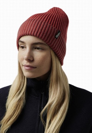 Bonnet Jack Wolfskin Vybrant Femme Rouge | 26990275