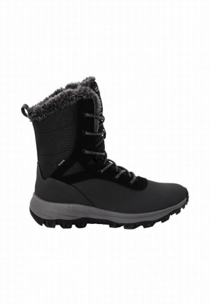 Botte Hiver Jack Wolfskin Everquest Texapore Snow High Femme Noir | 79679910