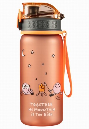 Bouteilles d'eau Jack Wolfskin Smileyworld 0.5 Femme Orange | 28807788