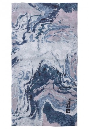 Cache-Cou Jack Wolfskin Basic Femme Bleu | 67905779