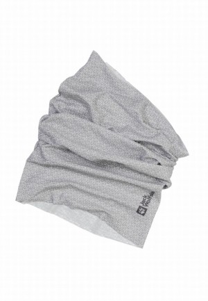 Cache-Cou Jack Wolfskin Basic Femme Grise | 45440565
