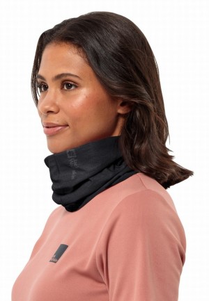 Cache-Cou Jack Wolfskin Basic Femme Noir | 86199809