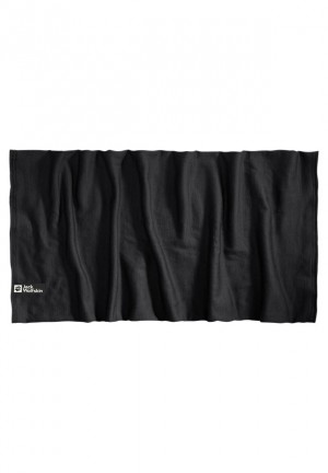Cache-Cou Jack Wolfskin Merino Femme Noir | 48312174