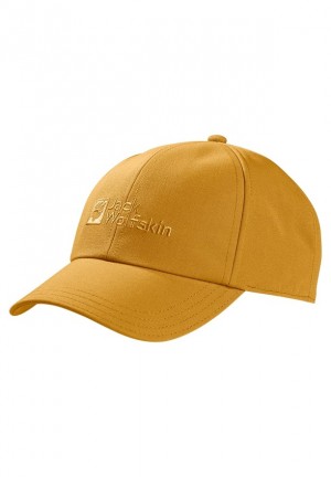 Casquette De Baseball Jack Wolfskin Baseball Femme Jaune | 17809335