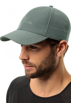 Casquette De Baseball Jack Wolfskin Brand Homme Vert | 36602355