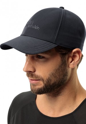Casquette De Baseball Jack Wolfskin Brand Homme Noir | 72308149