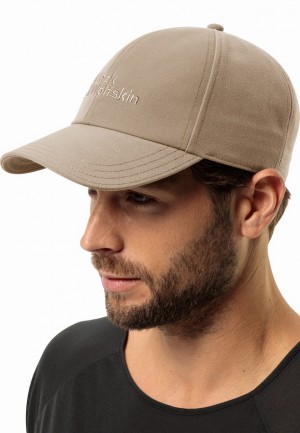 Casquette De Baseball Jack Wolfskin Brand Homme Marron | 24298893