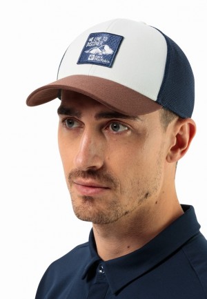 Casquette De Baseball Jack Wolfskin Brand Homme Chocolat | 88835789