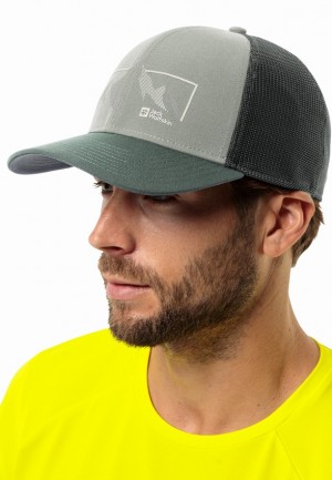 Casquette De Baseball Jack Wolfskin Brand Homme Vert | 71143860