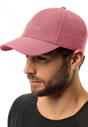 Casquette De Baseball Jack Wolfskin Brand Homme Rose | 27517366