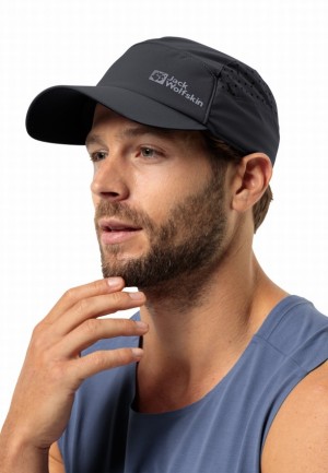 Casquette De Baseball Jack Wolfskin Eagle Peak Homme Noir | 56084292