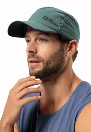 Casquette De Baseball Jack Wolfskin Eagle Peak Homme Vert | 11910750