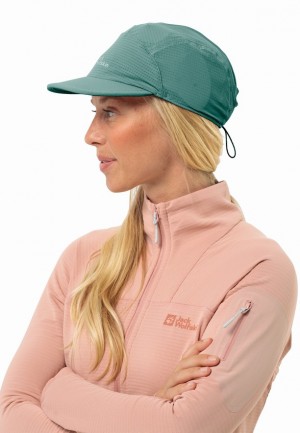 Casquette De Baseball Jack Wolfskin Prelight Chill Homme Vert | 63980941