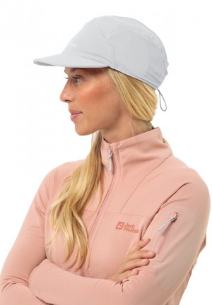 Casquette De Baseball Jack Wolfskin Prelight Chill Femme Grise | 38381943