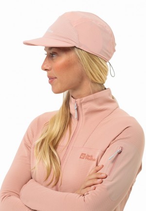 Casquette De Baseball Jack Wolfskin Prelight Chill Homme Rose | 44382068