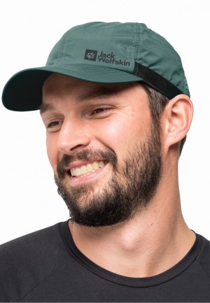 Casquette De Baseball Jack Wolfskin Strap Homme Vert | 35299928