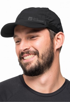 Casquette De Baseball Jack Wolfskin Strap Homme Noir | 21950618