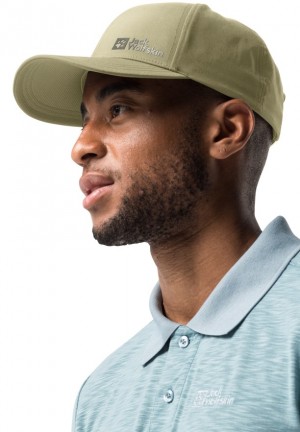 Casquette De Baseball Jack Wolfskin Summer Storm Xt Homme Vert Olive | 59511378