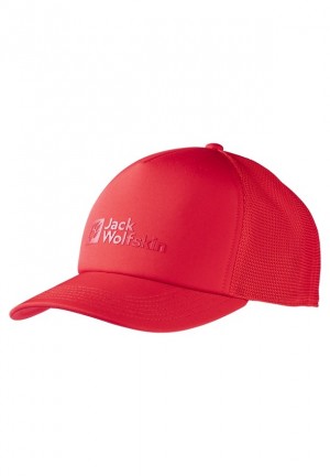 Casquette De Baseball Jack Wolfskin Uson Femme Rouge | 85611099