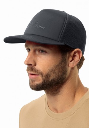 Casquette De Baseball Jack Wolfskin Uson Homme Noir | 70192202