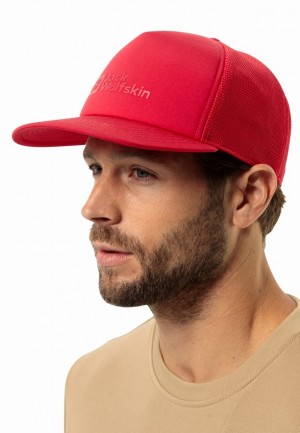 Casquette De Baseball Jack Wolfskin Uson Homme Rouge | 68718577