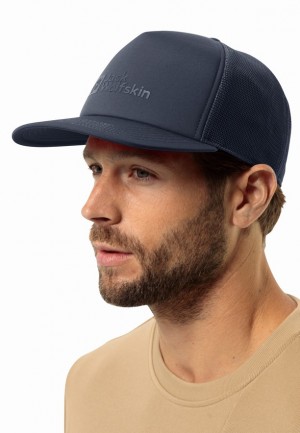 Casquette De Baseball Jack Wolfskin Uson Homme Bleu Marine | 38975878