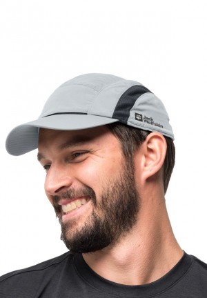 Casquette De Baseball Jack Wolfskin Vent Homme Grise | 86391676