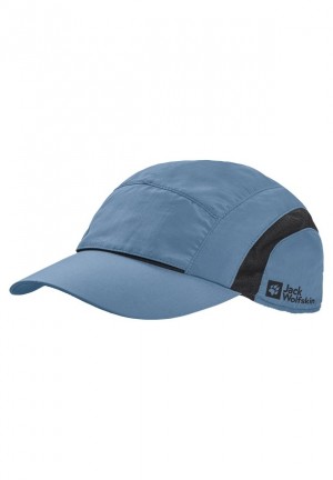Casquette De Baseball Jack Wolfskin Vent Femme Bleu | 68628461