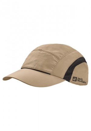 Casquette De Baseball Jack Wolfskin Vent Femme Marron | 13864879