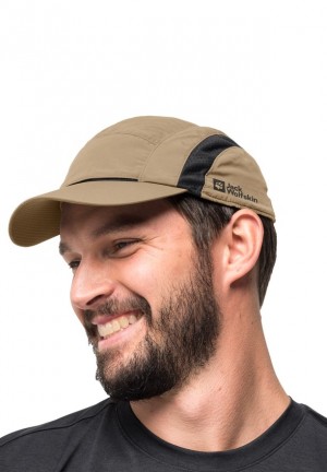 Casquette De Baseball Jack Wolfskin Vent Homme Marron | 93975459