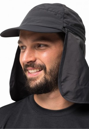Casquettes Jack Wolfskin Canyon Homme Noir | 85569219