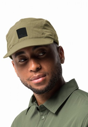 Casquettes Jack Wolfskin Road Trip Homme Vert Olive | 70958361