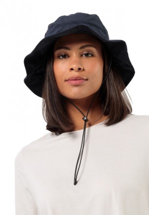 Chapeau Bucket Jack Wolfskin Mesh Homme Noir | 29282592